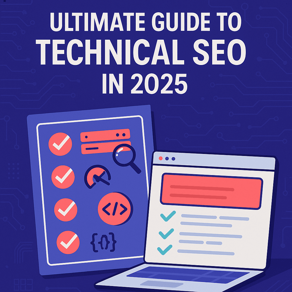 Technical SEO 2025 guide illustration